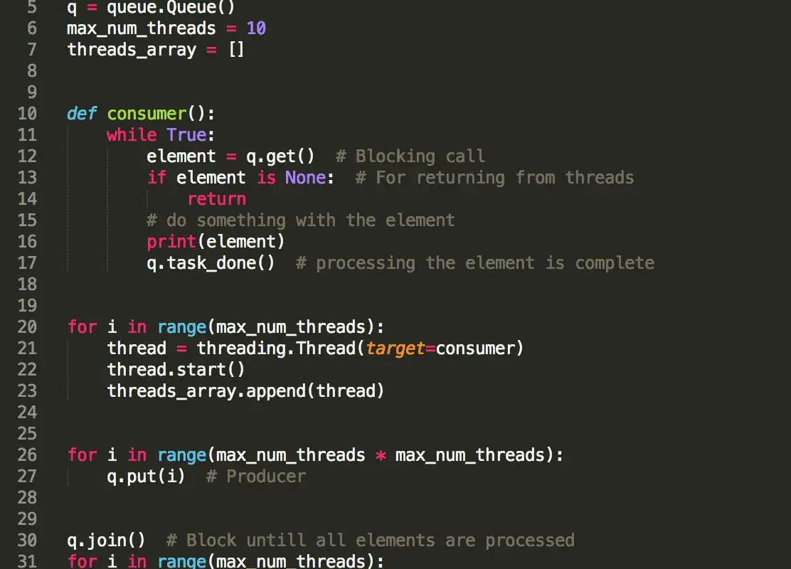 multitrading in python