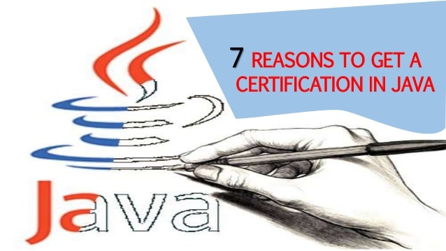 The reasons to get a Java certification